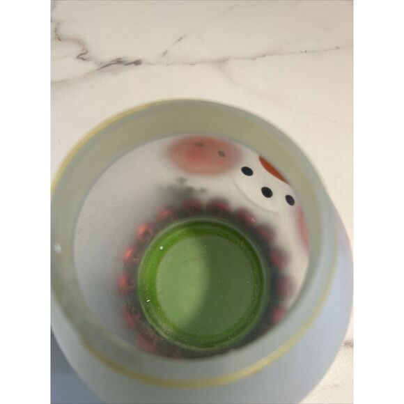 Cracker Barrel Snowman Magic Candle Holder - Picture 4 of 7